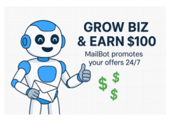 Automate Your Income: Earn $100/Sale with MailBot 24/7