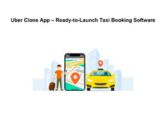 Uber Clone App – Ready-to-Launch Taxi Booking Software
