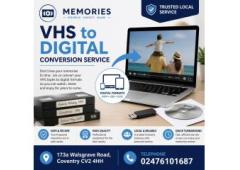 Convert Your Tape to MP4 and DVD Transfer Service in Coventry