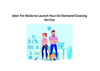 Uber For Maids to Launch Your On-Demand Cleaning Service